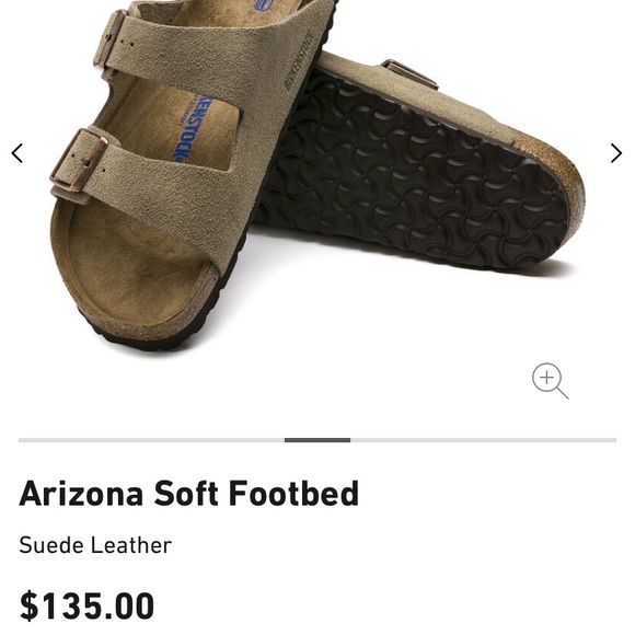 Birkenstock Arizona SFB - Taupe Suede - Picture 7 of 7